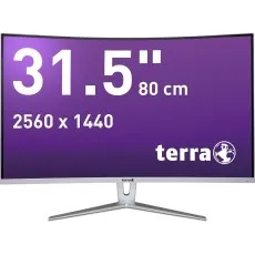 TERRA LCD/LED 3280W V3 silver/white CURVED USB-C/H (3030219)